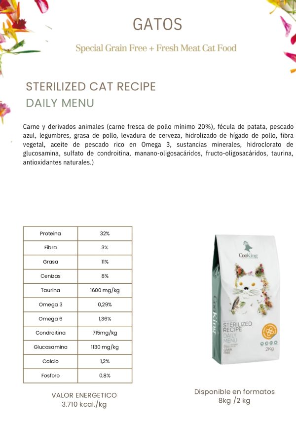 Alimento pato adulto esterilizado